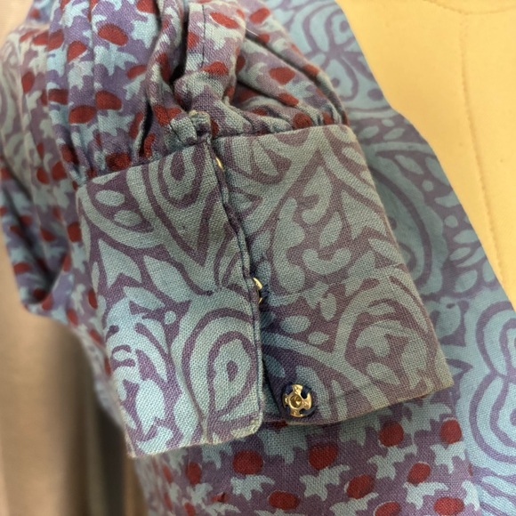 Vintage 60’s Cotton Maxi Dress - Picture 6 of 8